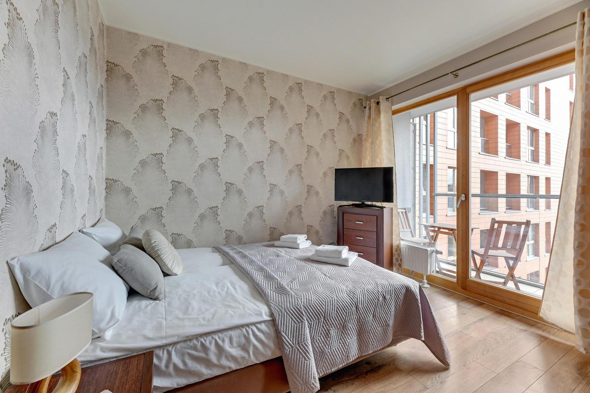 Flatbook - City Center Apartments Dwie Motlawy Gdaňsk Exteriér fotografie